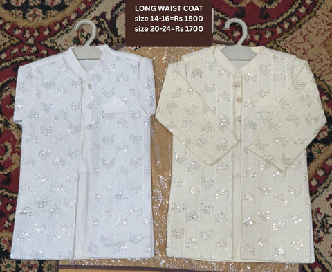 Boys white&boski Traditional Waistcoat Set