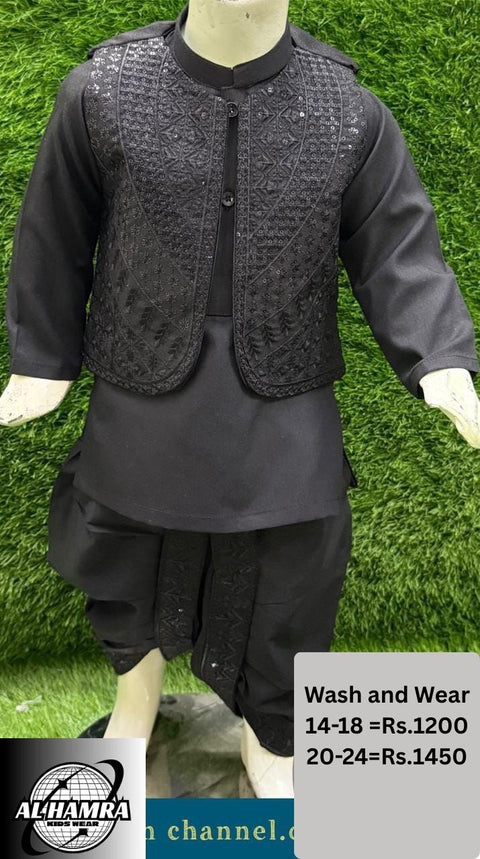 Traditional Kids Dhoti Shalwar – Ethnic & Adorable Look!